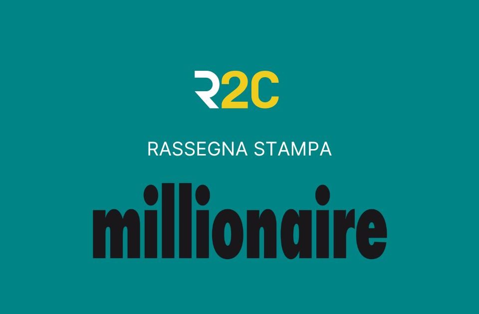 Logo di Millionaire - Rent2Cash: la fintech che anticipa i flussi degli affitti ai proprietari – Rassegna stampa Rent2Cash
