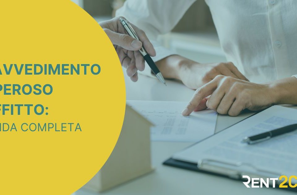 Ravvedimento operoso contratto affitto
