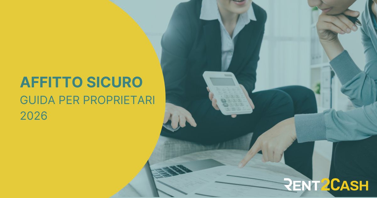 illustrazione di polizza affitto sicuro