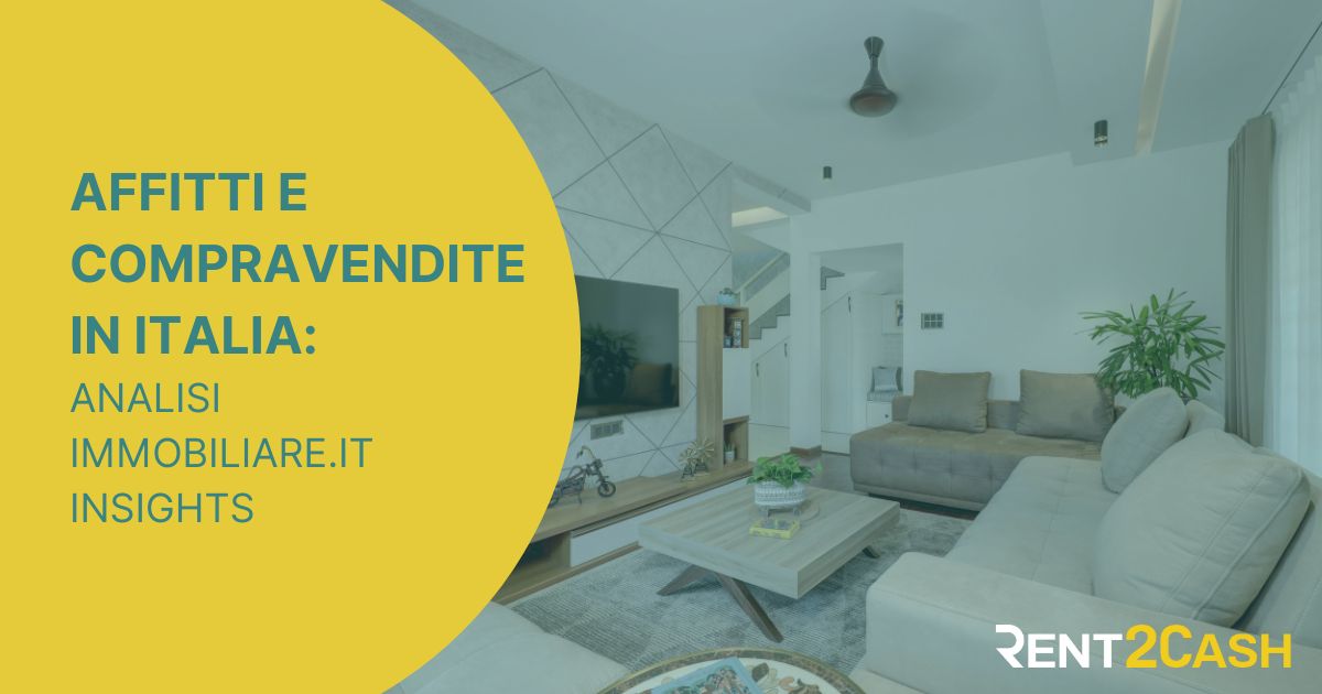 Bilocali protagonisti negli affitti, trilocali nelle vendite: i dati del mercato immobiliare italiano