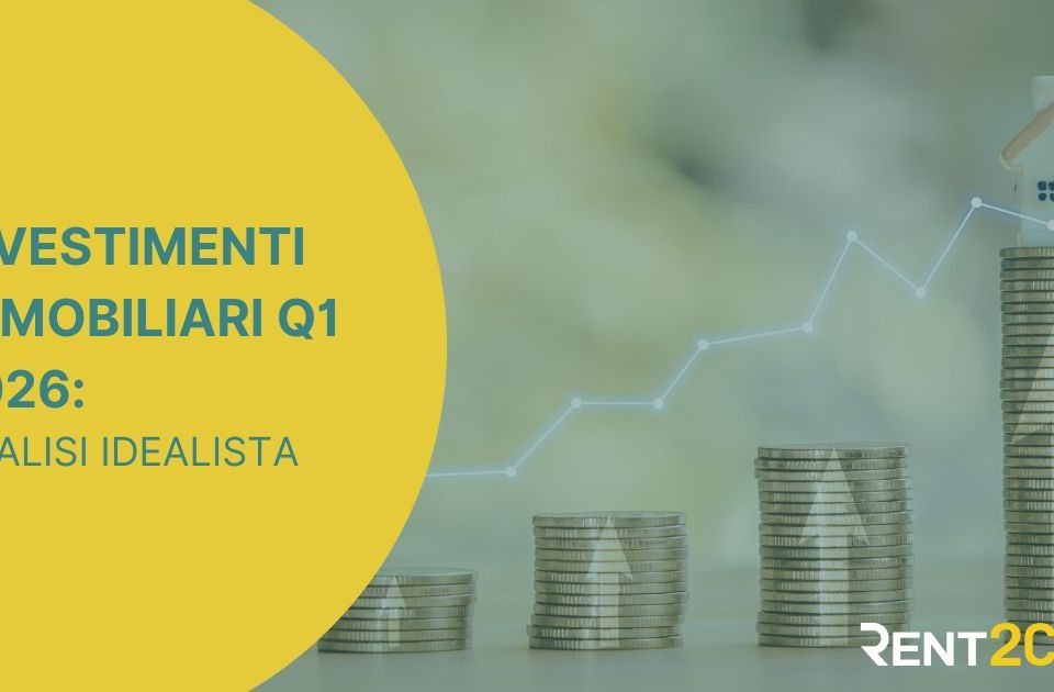 Investimenti immobiliari Q1 2026: il residenziale italiano torna al 9,5%, i box auto record all'8,6%
