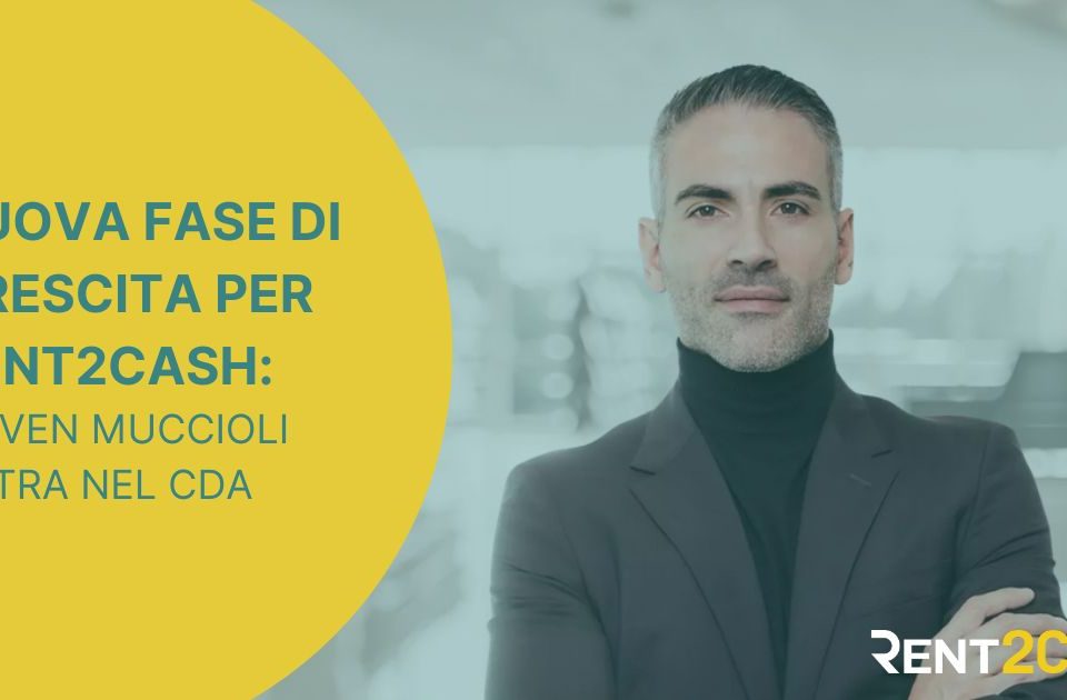 Rent2Cash rafforza la propria governance: Stiven Muccioli entra nel Consiglio di Amministrazione